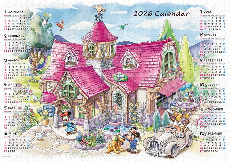 テンヨー ジグソーパズルミッキー＆フレンズ 我が家へようこそ