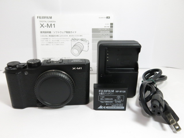 富士フイルム Xシリーズ FUJIFILM X-M1 ボディ（ブラック） ミラーレス