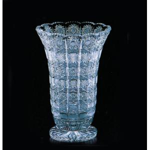 ボヘミア 500PKカット フラワーベース 25.5cm 80006-PK-255 : 青山ロゼ