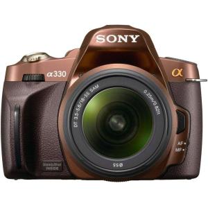 SONY（ソニー） α330 希少なブラウン 標準＆超望遠ダブルズームセット