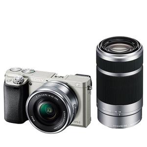 α（ソニー） ソニー SONY α6000 ILCE-6000 レンズセット シルバー