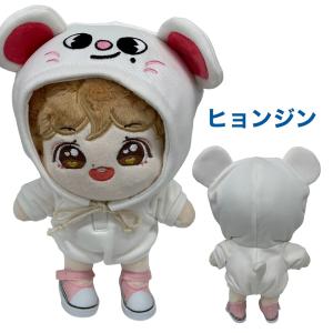 キャラクター ドール 2PM JUNHO ジュノ似 着せ替え ぬいぐるみ 20cm