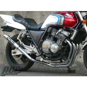 プリティー製 CB400SF NC31 極 タイプ3 4-2-1 マフラー : エーシー