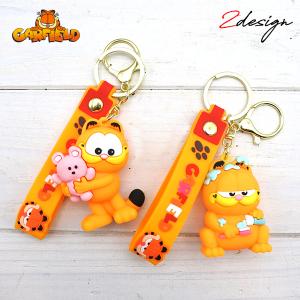 ガーフィールド マスコット キーホルダー 3種セット Garfield アニメ