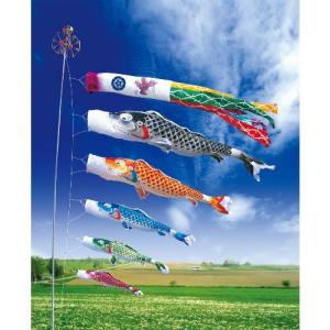 徳永鯉のぼり 吉兆鯉セット5m 6点 こいのぼり 【送料無料】 : アークス