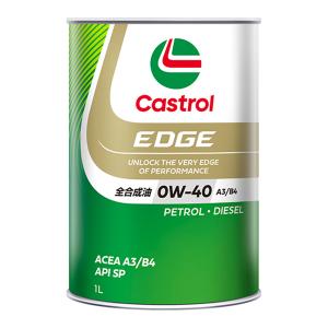 Castrol（カストロール） エンジンオイル EDGE エッジ 0W-40 4L缶