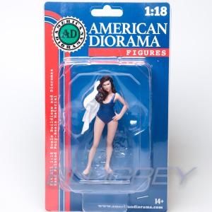 アメリカン ジオラマ 1/18 ビーチガールズ エイミー American Diorama
