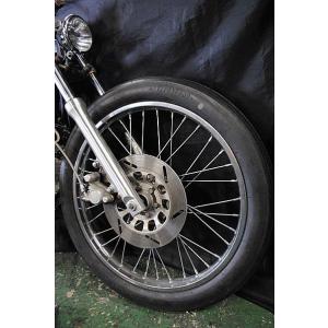 ビラーゴ250用21インチ フロント 鉄リム ホイールKIT 3DM5〜3DM8対応