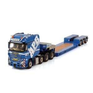 IMC 1/50 SCANIA S-Serie high roof Nooteboom flatbad trailer