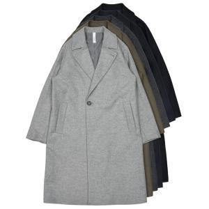 Hevo イーヴォ COMPOSIZIONI ベルト付 ダブルブレスト ロング コート