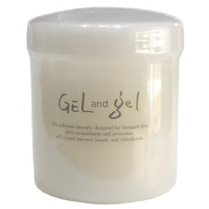 ゲルアンドゲルS クリーム 500g・GELアンドgel/ゲルクリーム : ヘルス