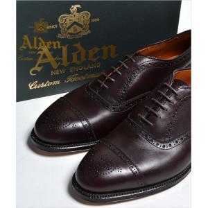 ALDEN（オールデン） #905 ストレートチップ（CAP TOE）Perforated