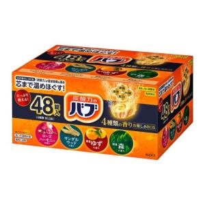 バブ 《セット販売》 花王 4種類の香りお楽しみBOX (48錠)×2個セット