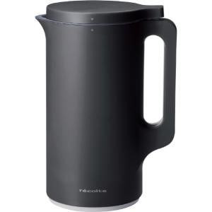 recolte（レコルト） 自動調理ポット ブラック 豆乳メーカー スープ