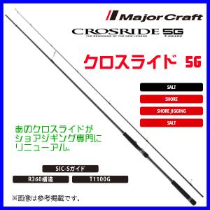 Major Craft（メジャークラフト） クロスライド 5G XR5-1002HH 釣竿