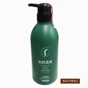 利尻 利尻カラーシャンプー 500mL（ダークブラウン） : ヘルスケア