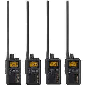 JVCケンウッド（JVC KENWOOD） インカム 4台セット ケンウッド UBZ