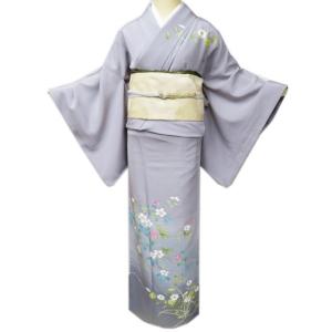 FINAL PRICE ／ 特選 訪問着 着物 中古 正絹 袷 フォーマル 松 梅 桜