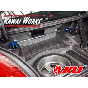 カワイ製作所 リアピラーバー typeスクエア トヨタ アルファード