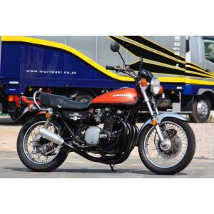 モリワキ Z750FX/Z1000MK-2 ワンピース ブラック マフラー ( 01810