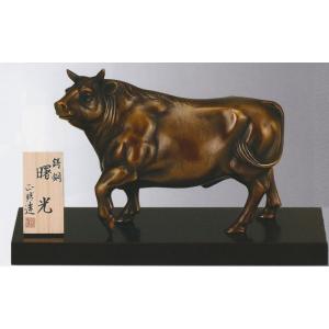 牛の置物 座牛 11号 高岡銅器の置物／送料無料 : 檜屋美術館 - 通販