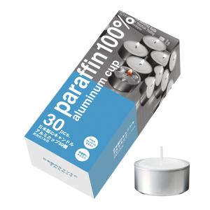 カメヤマキャンドル キャンドル 日本製のキャンドル アルミカップ 30個