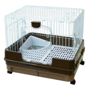 美品 マルカン うさぎケージ(トイレ・牧草入れ・給水ボトル付き) 楽天