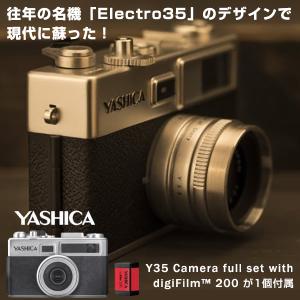 YASHICA Y35 フィルム全6種付属 Camera full set with 6 digiFilm フル
