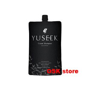YUSEEK ユーシーク クリームシャンプー 350g ナチュラルブラック : OSK
