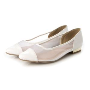 JIMMY CHOO（ジミーチュウ） フラットパンプス GALA ORE レディース