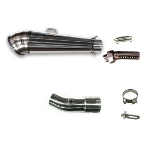 ORM製 KAWASAKI Z900RS スリップオンマフラー クロムメッキ仕上げ