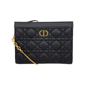 Lady Dior ディオール DIOR チェーンショルダーウォレット カロ カーフ
