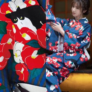 浴衣 金魚 セット レディース 大人 金魚柄 赤金魚 大きサイズ 七宝