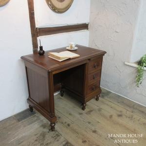 イギリス アンティーク 家具 ストロングボウ デスク 机 作業台 収納