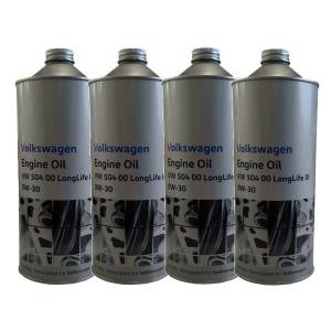 フォルクスワーゲン（Volkswagen） 【4本 セット】 エンジンオイル VW