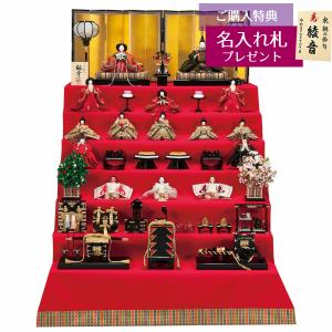 鎧飾り 五月人形 コンパクト 5262 鎧大青新二段飾り 初節句 ミニチュア