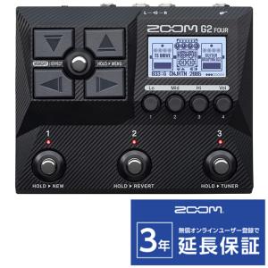 ズーム（zoom） ZOOM G1 FOUR + 純正ACアダプター「AD-16A/D」セット