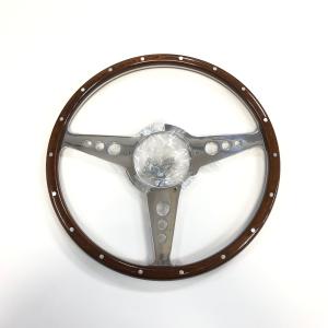 モトリタMK3ウッドステアリング・14インチ ディッシュ : ミニマルヤマ