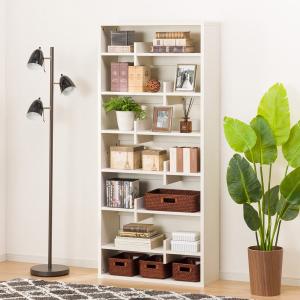 ニトリ（NITORI） オープン本棚 (73 BS005 LBR) 書棚 ラック シェルフ