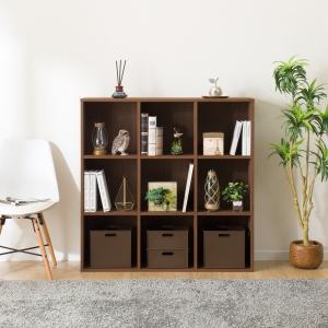 ニトリ（NITORI） オープン本棚 (73 BS005 LBR) 書棚 ラック シェルフ