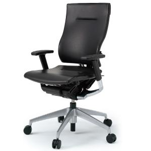 スピーナ チェア イトーキ ITOKI Spina レザータイプ 背レザー 可動肘