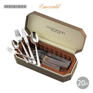 LUCKY WOOD（ラッキーウッド） カトラリーセット ナイフ フォーク