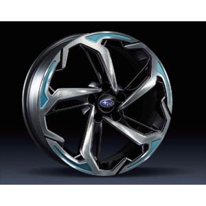 レイバック アルミホイール 18インチ シルバー ※1本からの販売 スバル