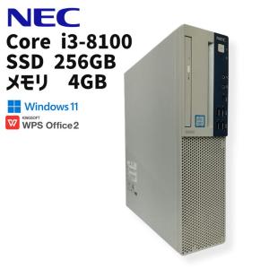 NEC 【中古デスクトップPC】NEC Mate J ML-3 / Core i3-8100 / 8GB