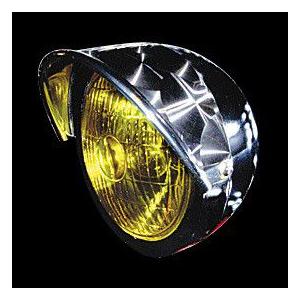 5 1/2フォグランプ バイザー付 イエローレンズ仕様 1ケ : パインヒルズ