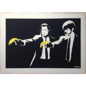 Banksy バンクシー KEEP IT REAL WCP リプロダクション シルク