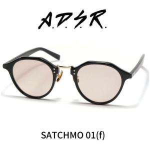 A.D.S.R adsr サングラス EDDIE エディ 01 ブラック ゴールド グレー