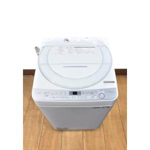 SHARP（シャープ） 洗濯機 穴なし槽 7kg 2020年製 ES-GE7D ホワイト系