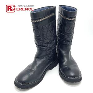 CHANEL（シャネル） カメリア G26648X31173 ブーツ スウェード