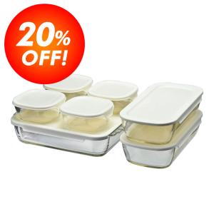 HARIO（ハリオ） ≪特別価格≫ スタッキング耐熱ガラスコンテナ